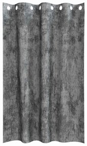 vidaXL Κουρτίνα με κουρτίνες 2 pcs Γκρι 175 x 140 εκ. Βελούδο