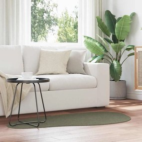 vidaXL Χαλί HUARTE Δασικό Πράσινο 80 x 150 cm Πολυεστέρας