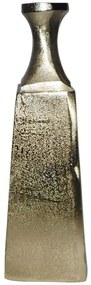 Βάζο Glory 019160 10x10x30cm Gold Αλουμίνιο