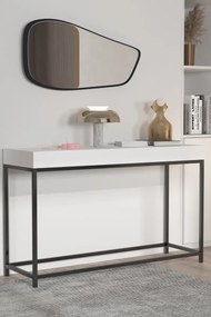 Stewehome Κονσόλα με μεταλλικά πόδια 120x75x75 cm