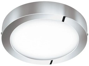 Φωτιστικό Οροφής Πλαφονιέρα Led Fueva-C 98559 Chrome Eglo Μέταλλο,Πλαστικό