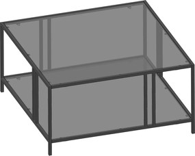 Coffee Table Uranüs - Black, Fume Black