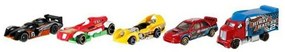 Σετ 5 Αυτοκίνητα Hot Wheels 1806 Πολύχρωμο Πορτοκαλί