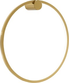 LED Απλίκα Τοίχου Saturno IP44 25W 50cm Χρυσό