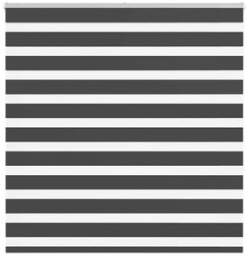 Ζέβρα τυφλή Μαύρο Πλάτος υφάσματος 135,9 εκ. Πολυεστέρας