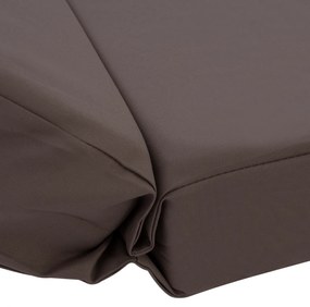 ΜΑΞΙΛΑΡΙ ΞΑΠΛΩΣΤΡΑΣ POLYESTER SIFNOS ΓΚΡΙ HM11235.10P 190x70x11 εκ. (1 Τεμμάχια)