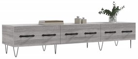 vidaXL Έπιπλο Τηλεόρασης Γκρι Sonoma 150 x 36 x 30 εκ. Επεξεργ. Ξύλο