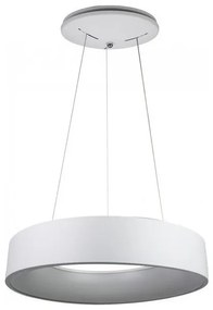 Κρεμαστό Φωτιστικό Οροφής 20W Λευκός Dimmable Φ45 Θερμό Λευκό VTAC-3992-Λευκό 3992