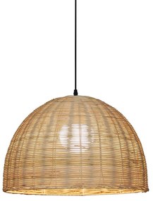 Φωτιστικό Οροφής 77-3614 HM8 Saman Beige - Black Homelighting Bamboo