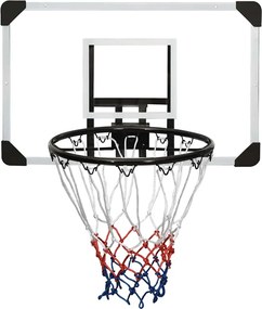 vidaXL Ταμπλό Μπασκέτας Διάφανο 71x45x2,5 εκ. Πολυανθρακικό