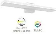 Απλίκα Φωτιστικό Τοίχου Μπάνιου LED 24W IP44 4000K Mars Panagoulas-40-12122-Λευκό 40-12122