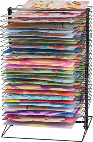 VEVOR Art Drying Rack 50 Removable Shelves Painting Drying Rack for Classroom