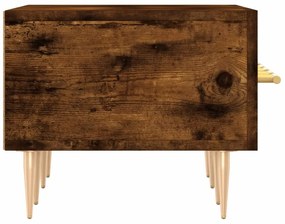 vidaXL Έπιπλο Τηλεόρασης Καπνιστή Δρυς 150x36x30 εκ. Επεξ. Ξύλο