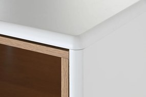 Σιφονιέρα Home ESPRIT Λευκό Φυσικό πολυπροπυλένιο Ξύλο MDF 80 x 40 x 117 cm