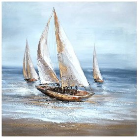 Πίνακας σε καμβά Sailer Inart 100x3x100εκ