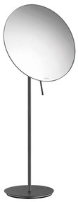 Επικαθήμενος Μεγεθυντικός Καθρέπτης x5 Ø25xH60 cm Graphite Dark Sanco Cosmetic Mirrors MR-766-122