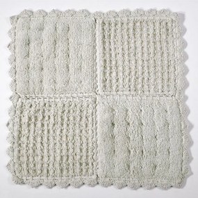 Πατάκι Μπάνιου Biscuit Grey Down Town 125X125 100% Cotton