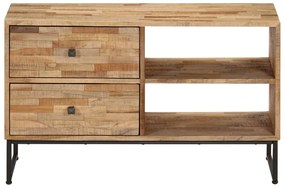 vidaXL Έπιπλο Τηλεόρασης 90 x 30 x 55 εκ. από Ανακυκλωμένο Ξύλο Teak