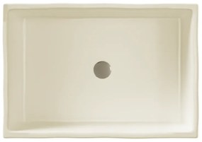 Sanitec Castello 202 Νιπτήρας Συνθετικός Επικαθήμενος 52x39x13cm Ocra