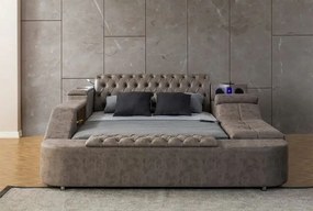 Double Bedstead Dorwell Smart - Brown Brown