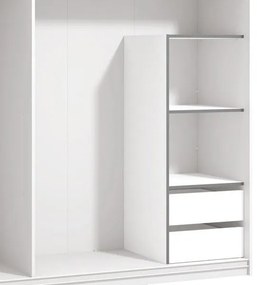 Σετ ράφια FUP 2F Λευκό 46,5x45,5x116,5 εκ.