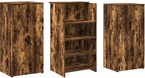 vidaXL Γραφείο υποδοχής 155x50x103,5 εκ. Επεξεργασμένο Ξύλο