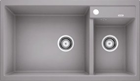 Blanco Metra 9 - Νεροχύτης Κουζίνας Γρανίτη 86x50 - Alu Metallic