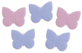 Μικρά Αντιολισθητικά Farfalla (Σετ 5Τμχ) 00509.001 Pink-Purple PVC