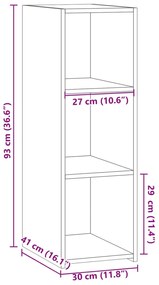 ΝΤΟΥΛΑΠΙ ΓΚΡΙ ΣΚΥΡΟΔΕΜΑΤΟΣ 30X41X93 ΕΚ. ΕΠΕΞΕΡΓΑΣΜΕΝΟ ΞΥΛΟ 846344