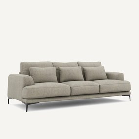 Καναπές 4 θέσεων με τουίντ ταπετσαρία, Marsile