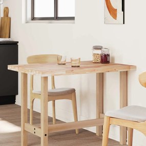 vidaXL Επιφάνεια Γραφείου Ορθογώνια 100x80x4 εκ. Μασίφ Ξύλο Ακακίας