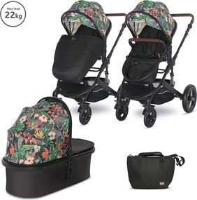 BABY STROLLER BOSTON TROPICAL FLOWERS