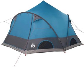 vidaXL Σκηνή Dome 4 Ατόμων 4 ατόμων Μπλε