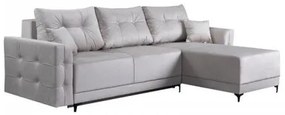 ΓΩΝΙΑΚΟΣ ΚΑΝΑΠΕΣ ΚΡΕΒΑΤΙ Smak ΜΠΕΖ ΧΡΩΜΑ 266x175x83εκ 21044947