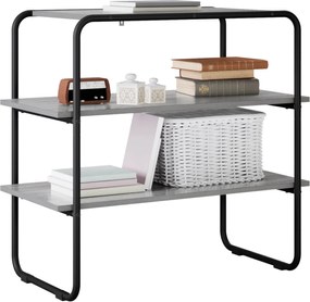 vidaXL Τραπέζι κονσόλας Γκρι Sonoma 100 x 41 x 75 εκ