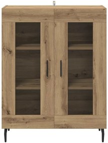 vidaXL Πλαϊνό γραφείο Artisan Oak 69,5 x 34 x 90 εκ.