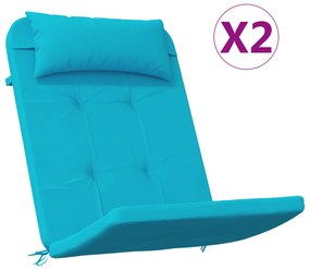 vidaXL Τιρκουάζ Μαξιλάρι Τιρκουάζ Πολυεστέρας 58 εκ. x 77 εκ.