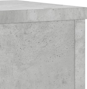 vidaXL Βάση φυτών 2 τεμ. Γκρι Σκυροδέματος 25 x 25 x 35 cm
