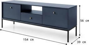 Έπιπλο τηλεόρασης Triplo-Mple - 153.40Χ39.00Χ56.20cm