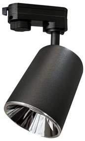 Σποτ Φωτιστικό Ράγας 9,6x7,2 GU10 10W IP20 Spotlight-6546-Μαύρο 6546