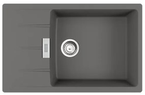 Franke Centro CNG 611-78 XL Αντιστρεφόμενος Stone Grey Γρανιτένιος Νεροχύτης 60cm
