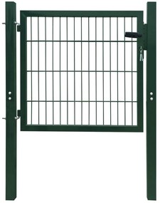 Πόρτα Περίφραξης (Μονή) Πράσινη 106 x 130 εκ. - Πράσινο