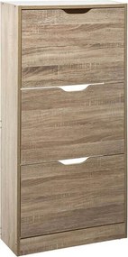 ΠΑΠΟΥΤΣΟΘΉΚΕΣ WOOD SHOE RACK 3DRW NAT 18P FIVE 160392D