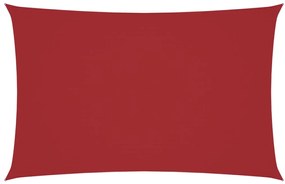 vidaXL Πανί Σκίασης Ορθογώνιο Κόκκινο 2 x 4,5 μ. από Ύφασμα Oxford