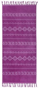 Πετσέτα Θαλάσσης Sensoria Purple Nef-Nef Beach 80x160cm 100% Βαμβάκι