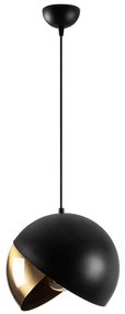 Φωτιστικό Οροφής Pacman 584TTM1275 30x30x28cm 1xE27 40W Black-Gold Opviq
