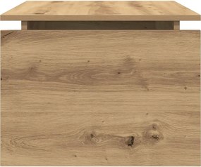 vidaXL Τραπεζάκι Σαλονιού τεχνίτης Δρυς 68x50x38 εκ Επεξεργασμένο Ξύλο