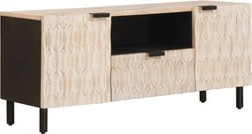 vidaXL Ντουλάπι TV Λευκό Φινίρισμα Καθαρισμού 105 x 33 x 46 εκ.