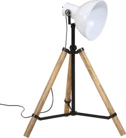 vidaXL Φωτιστικό Δαπέδου 25 W Λευκό 75x75x90-150 εκ. E27