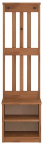 vidaXL Δέντρο χωλ "SANDNES" 45x40x159,5 εκ.Πεύκο μασίφ ξύλο